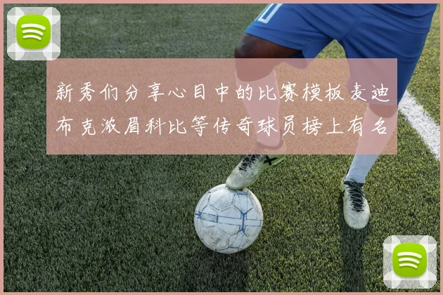 新秀们分享心目中的比赛模板麦迪布克浓眉科比等传奇球员榜上有名